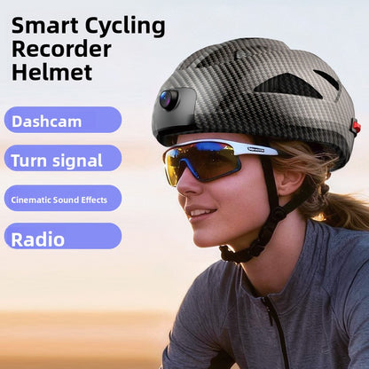 Casque Vélo Connecté K62 — Bluetooth / Caméra HD Intégrée / 20h Autonomie / TF Card