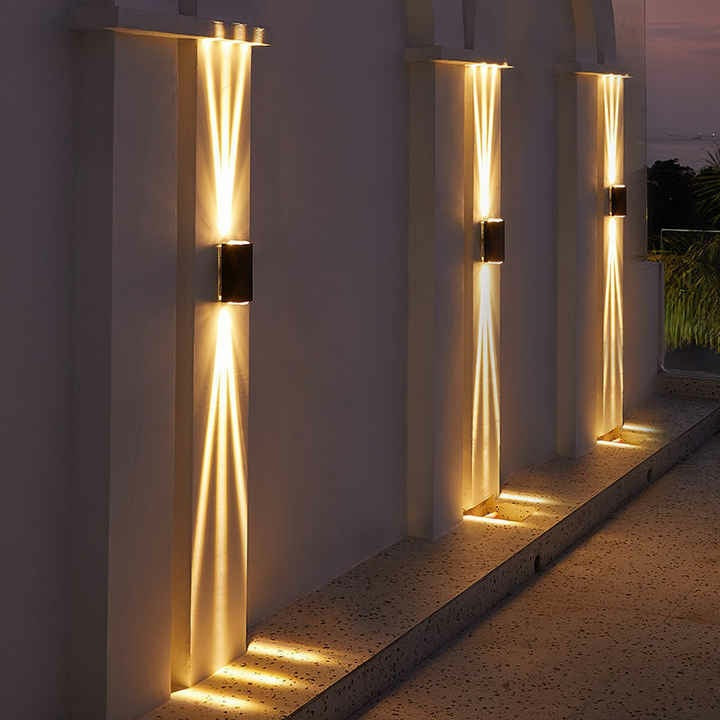 Applique Murale LED Triple Faisceau Intérieur & Extérieur IP65