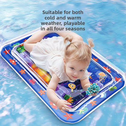 Tapis de Jeu Gonflable pour Bébé — Aquatique & Éveil Sensoriel