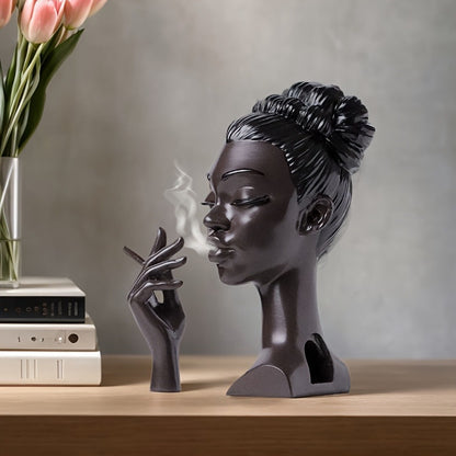 Figurine Brûle-Encens Décorative en Résine