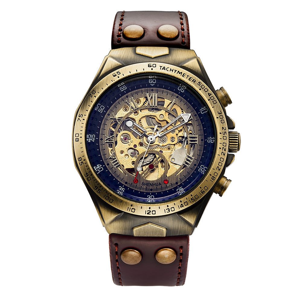 Mechanisch Horloge Automatisch Geopend Uurwerk