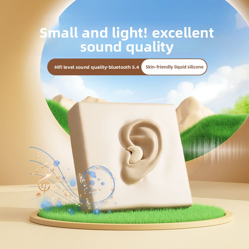 Draadloze Bluetooth Oordopjes Y36 — Onzichtbare In-ear Slaapoordopjes