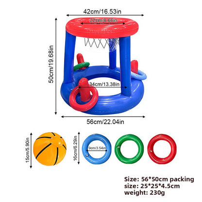 Opblaasbare basketbalring — Zwembad & Buiten