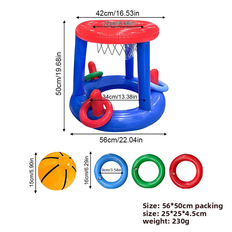 Opblaasbare basketbalring — Zwembad & Buiten
