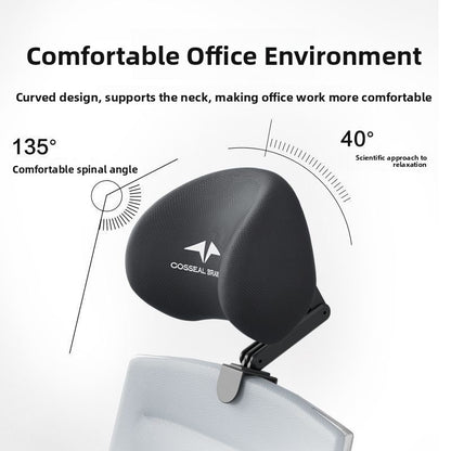 Adjustable Ergonomic Headrest Pillow