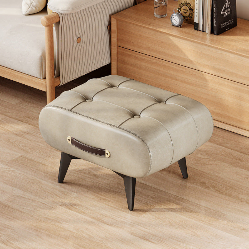 Soft Cushioned Home Entrance Shoe Changing Stool