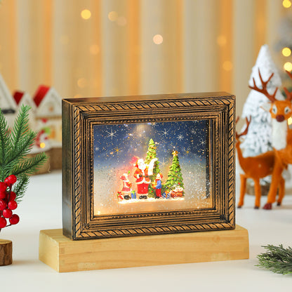 Verlichte en muzikale kerstlijst
