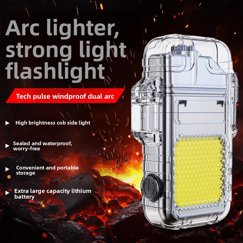 Briquet Arc Électrique Multifonction Porte-Clés
