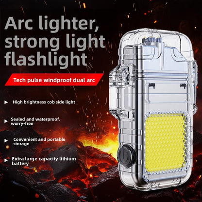 Briquet Arc Électrique Multifonction Porte-Clés