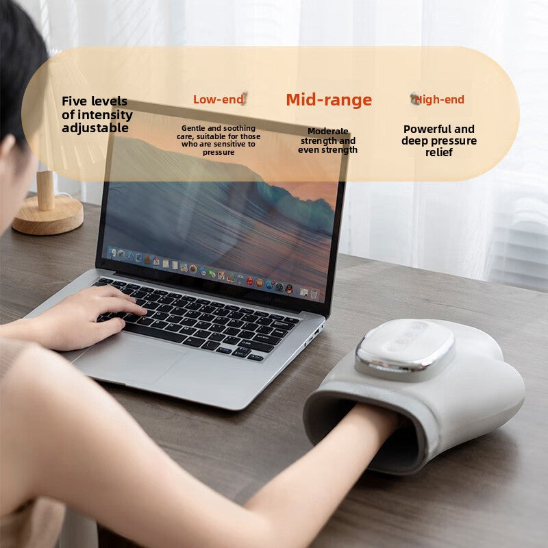 HandRelax Pro – Masseur de Mains & Doigts | 3 Modes, 5 Niveaux de Compression