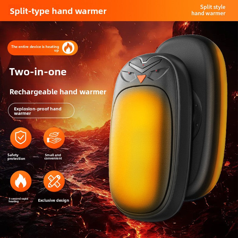 Chauffe-mains magnétique rechargeable