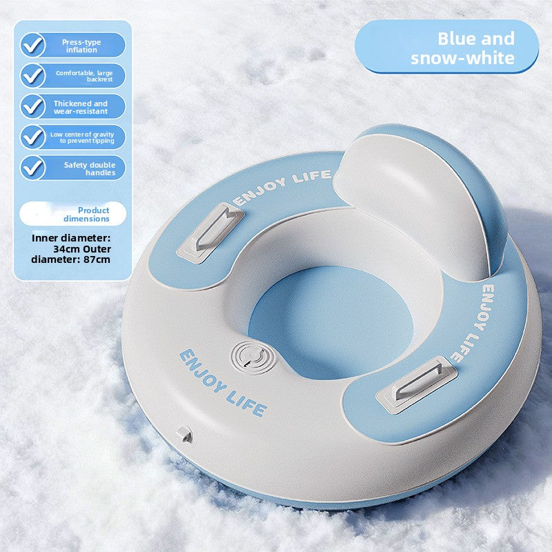 Bouée Luge Gonflable Neige  3 modéle