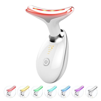 NeckGlow Pro – Microstroom & LED Nek & Gezicht Lifting Massager