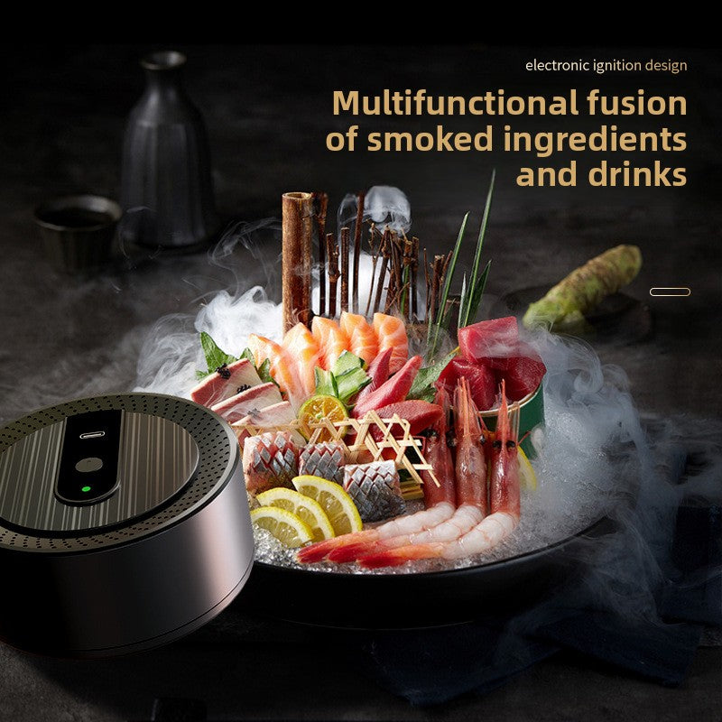 SmokeBar Pro BL-51 – Draagbare Elektrische Rookovens voor Cocktails & Whisky | Thuisgebruik
