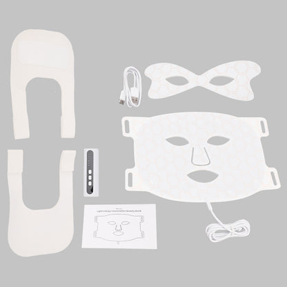 GlowMask Pro – Masque LED Photothérapie 4 Modes | Anti-Rides, Anti-Acné & Éclat