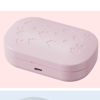 Nettoyeur de Lentilles de Contact Portable — Ultrasonique Pliant Automatique