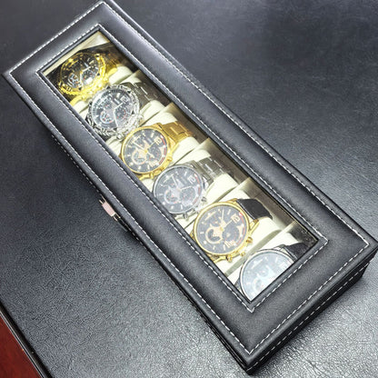 Coffret 6 Montres Homme Quartz Cadran Lumineux