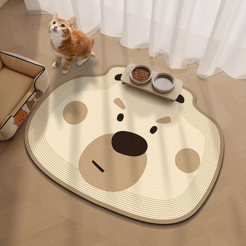Tapis repas et repos chien et chat / 4 motifs