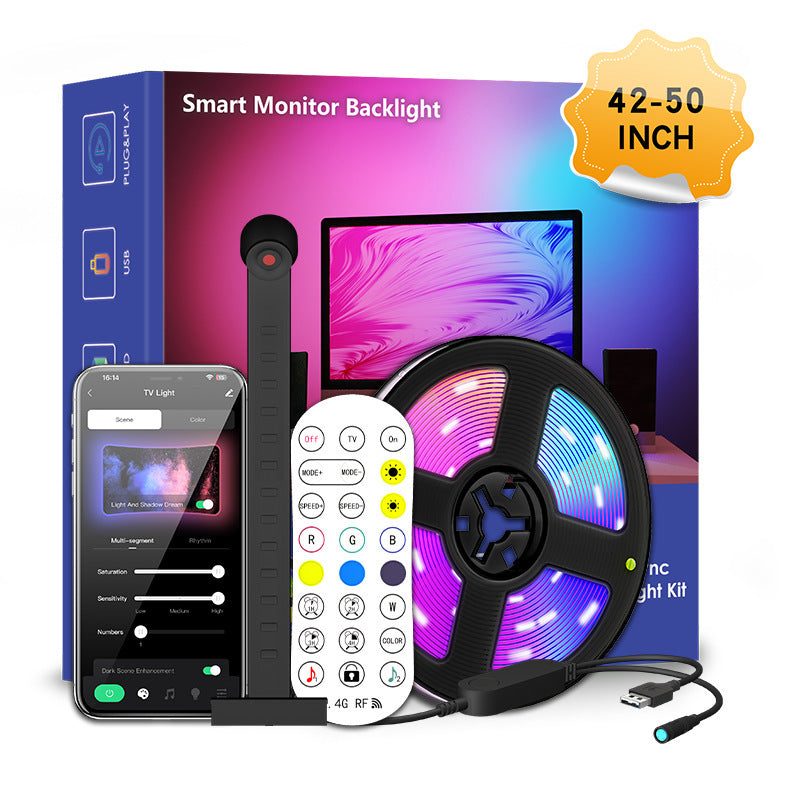 Ruban LED RGB Synchronisé TV - Contrôle Bluetooth