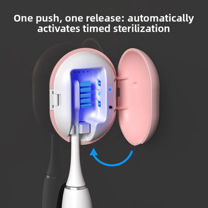 Étui Stérilisateur UV Brosse à Dents — 99,9% Bactéries / 3 Min / 60 Jours / 3 Coloris