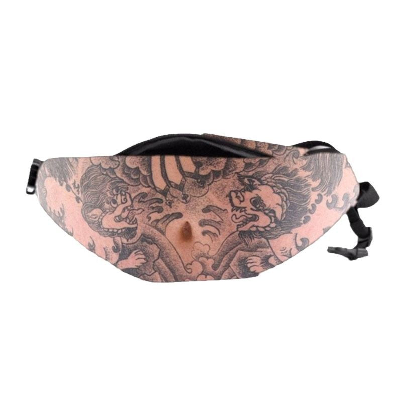 Sac Banane Bedaine Humoristique — Faux Ventre Gonflé / Gadget Blague / Carnaval & Fêtes
