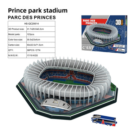Puzzle 3D Stade de Football — 6 Stades Iconiques