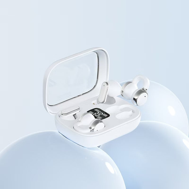 Twee paar 2-in-1 draadloze oordopjes met oorclip,