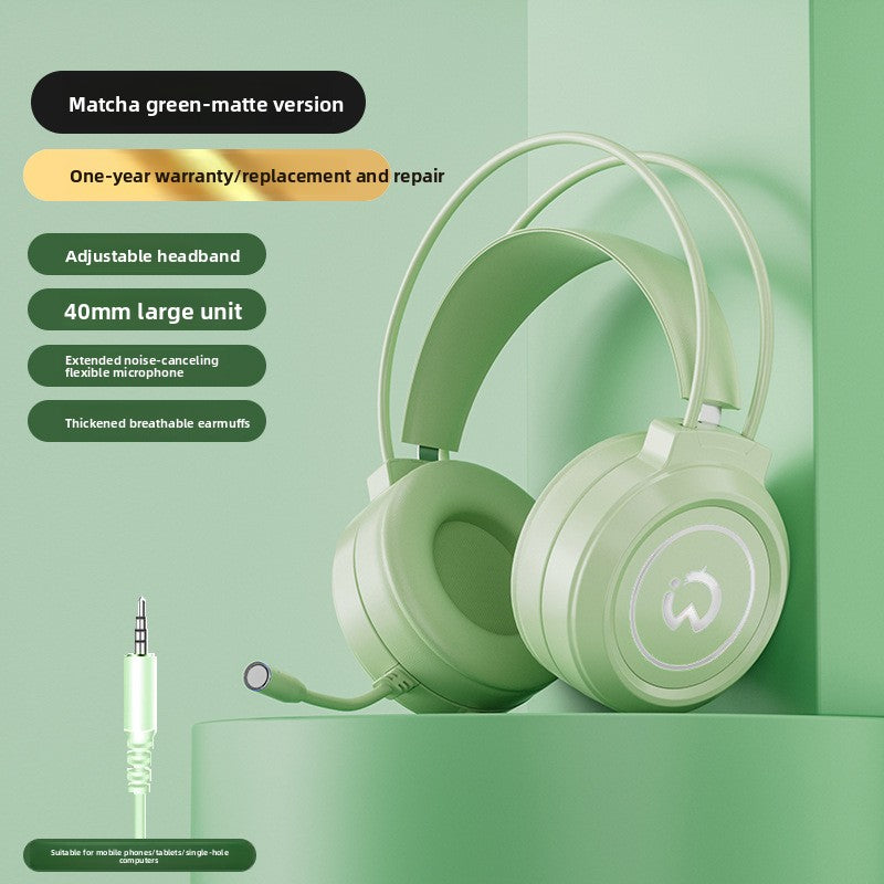 Bedrade Gaming Headset met Microfoon — USB & 3,5 mm, LED