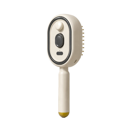 Brosse Massante Électrique avec Spray Hydratant