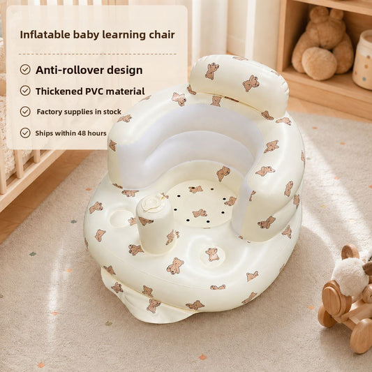 Siège Bébé pour Apprendre à S’Asseoir — Gonflable PVC / 4 Motifs