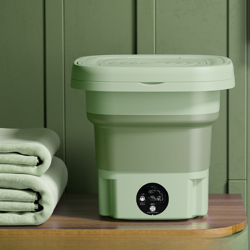 WashFold Pro – Mini opvouwbare draagbare wasmachine