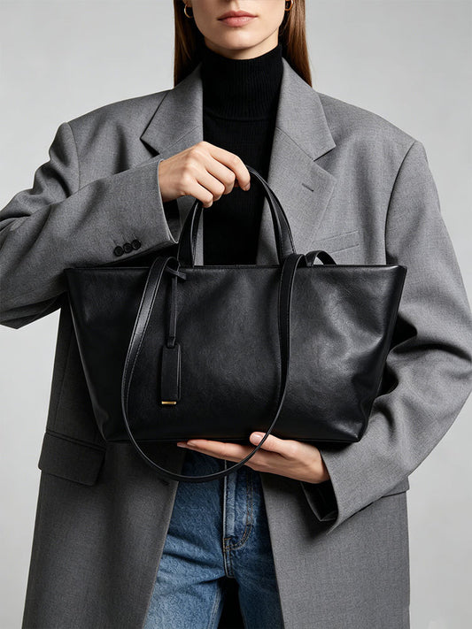 Sac À Bandoulière PU Souple — 3 Coloris