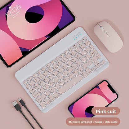 Clavier & Souris Bluetooth Rechargeable / Touches Silencieuses