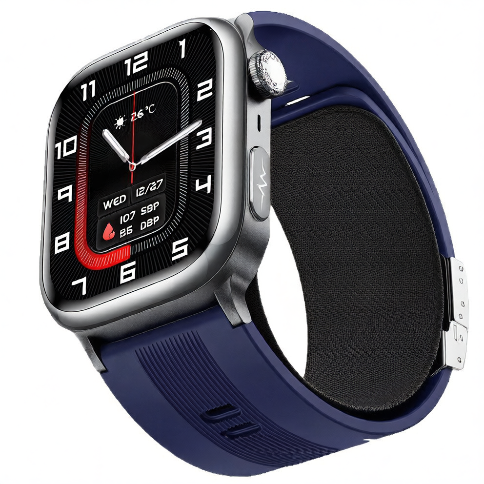 VitalWatch Pro – Montre Santé Connectée | ECG, Tension & Surveillance Complète