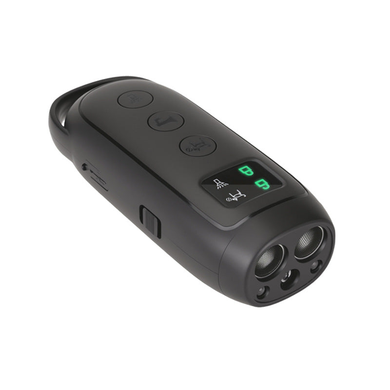 Oplaadbare ultrasone hondenverjager - Lamp & alarm