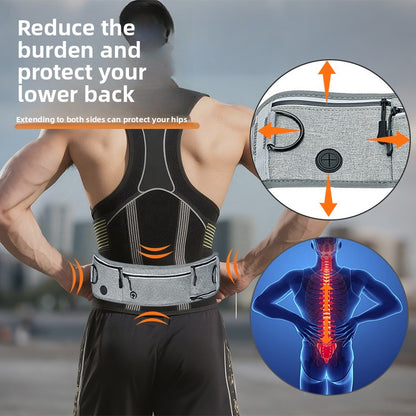 Laisse Running Chien Mains-Libres avec Ceinture Lombaire