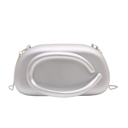 Pochette Ovale à Chaîne Soirée — 6 Coloris