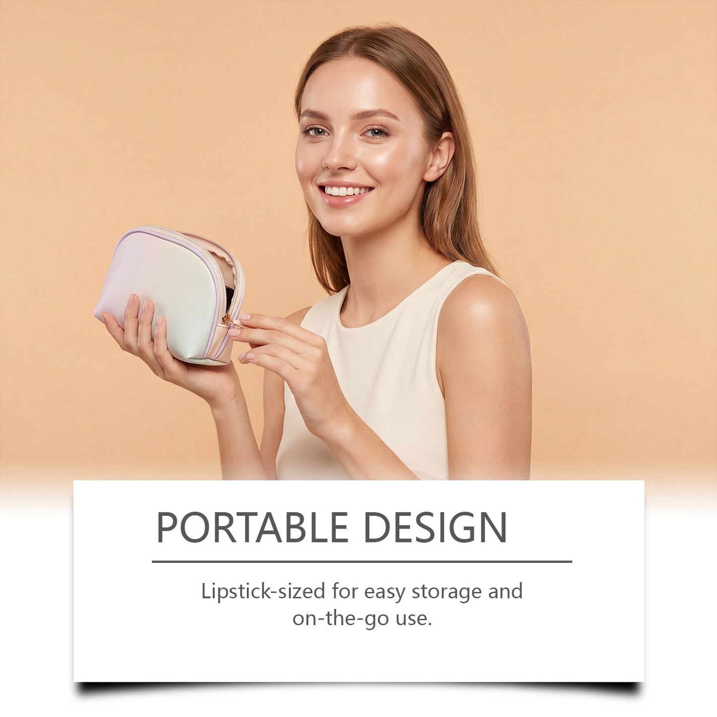 Appareil d’Épilation Électrique Portable avec Lumière Rouge Apaisante