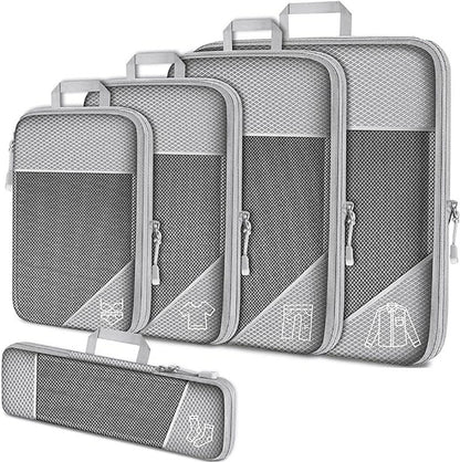 Lot de 5 organiseurs de valise / 4 Coloris