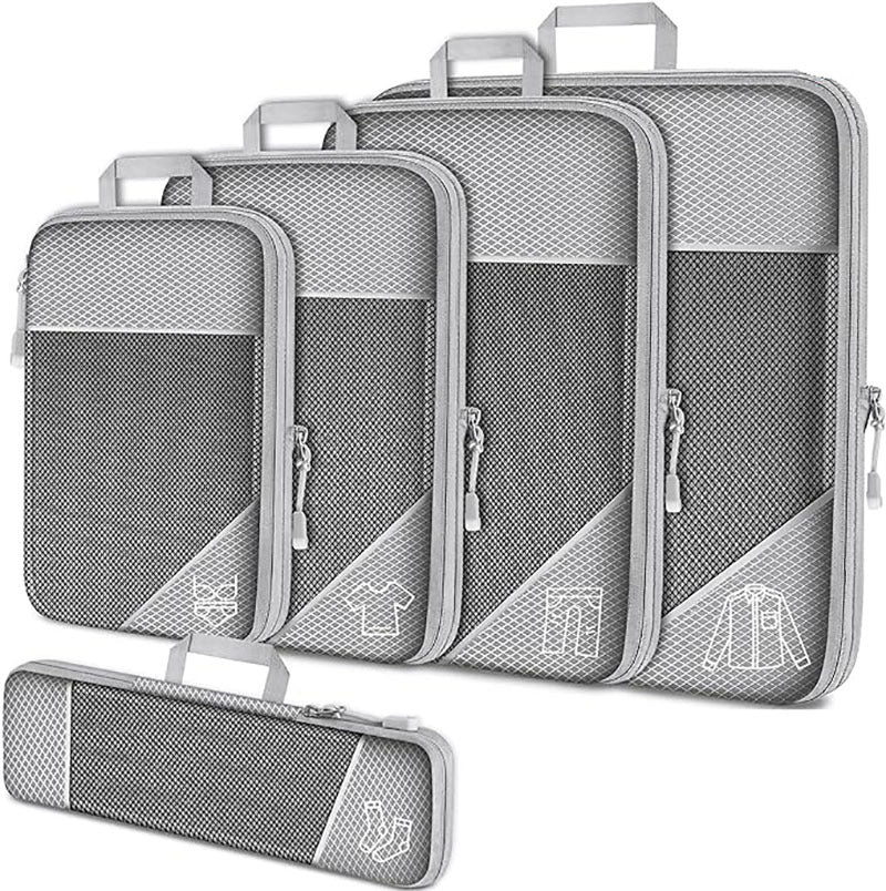 Lot de 5 organiseurs de valise / 4 Coloris