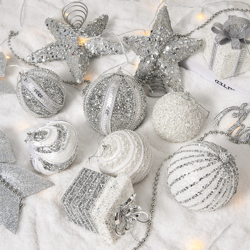 Décorations de Noël scintillantes