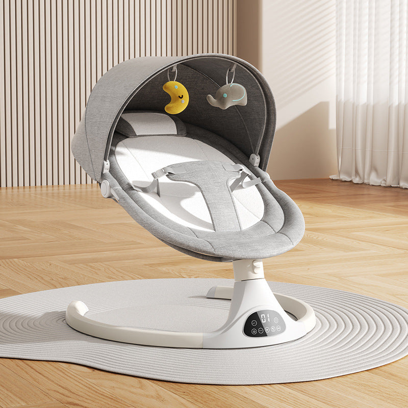 Elektrische Babywipstoel — 5 snelheden, Bluetooth, Afstandsbediening, 0-3 jaar