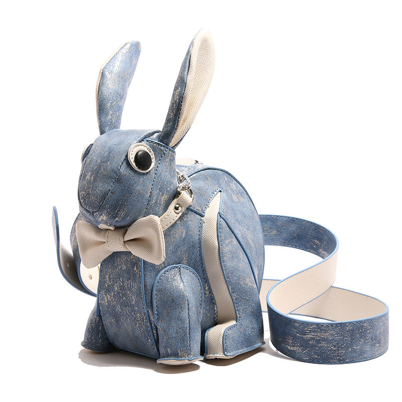 Sac Lapin 3D Sculpté PU — Niche & Tendance / 2 Coloris