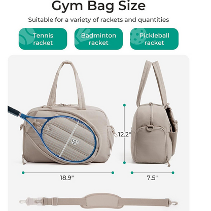 Sac de Sport Tennis & Badminton Style Streetwear