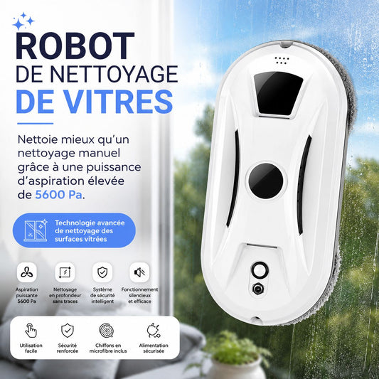 🤖 Robot Lave-Vitres Intelligent Double jet