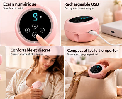 Tire-lait électrique rechargeable à 4 modes