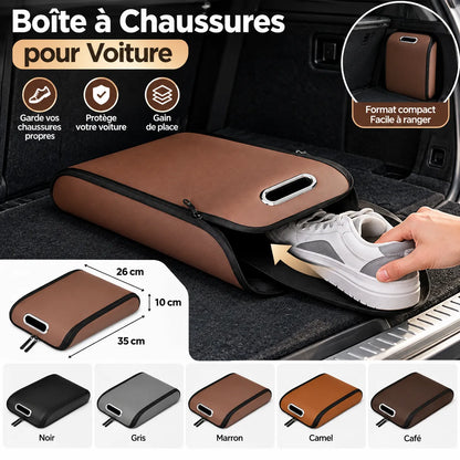 Boîte à chaussures pour voiture