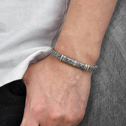 Bracelet Dragon Vintage Cuivre Artisanal