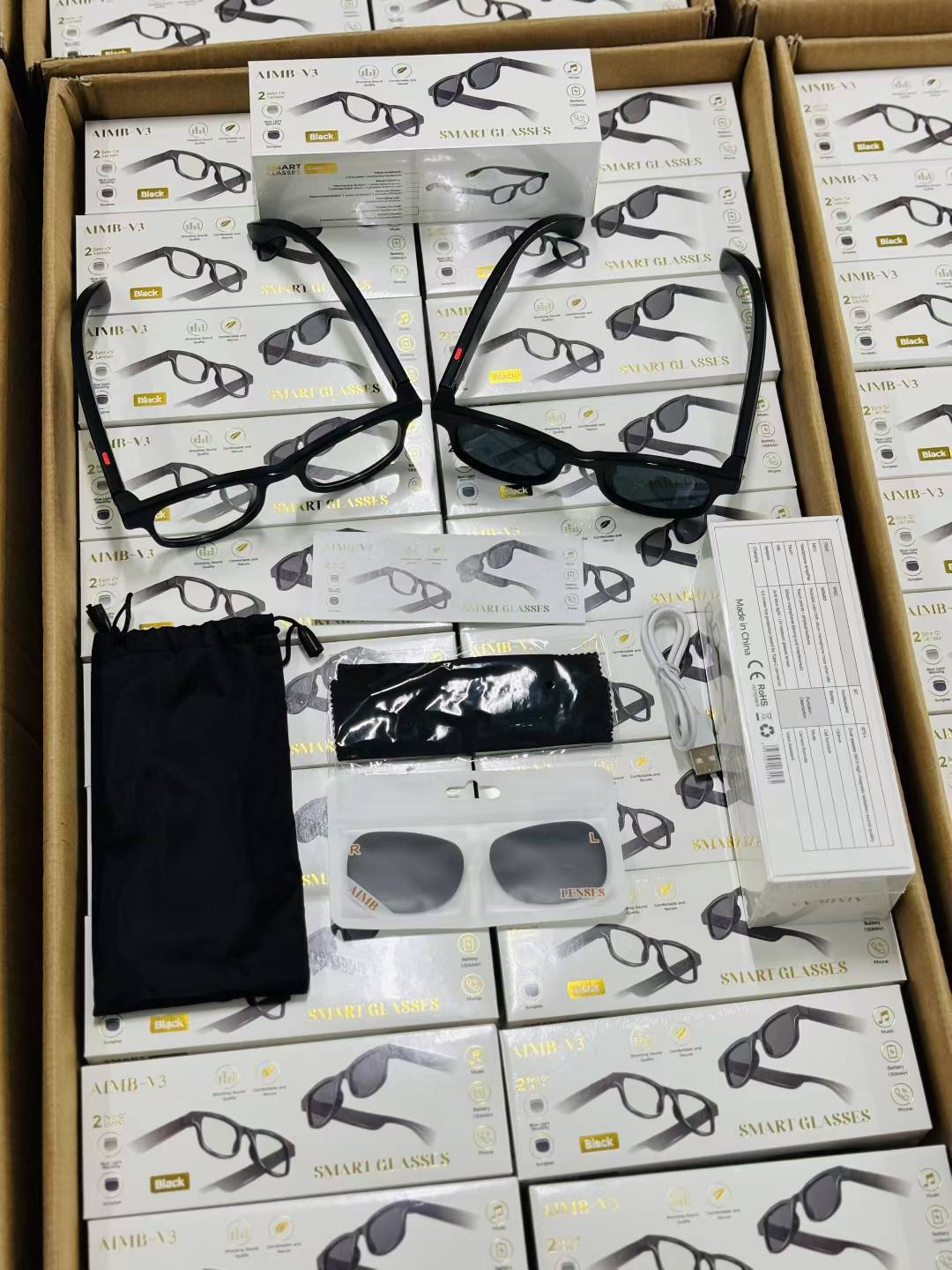 Lunettes et Lunettes de Soleil Connectées IA