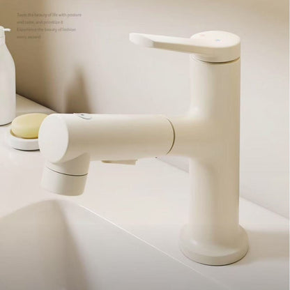 Robinet de Lavabo Extractible avec Double Commande de Température